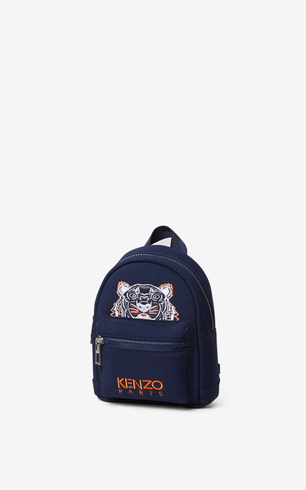 Kenzo Mini Neoprene Tiger Backpack Navy Blue For Womens 6371LFWPT